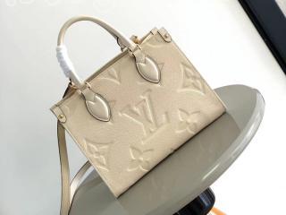 M46569 ルイヴィトン モノグラム・アンプラント バッグ コピー 「LOUIS VUITTON」 23新作 オンザゴー PM レディース トートバッグ