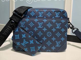 M46604 ルイヴィトン モノグラム・パターン バッグ コピー 「LOUIS VUITTON」 23新作 トリオ・メッセンジャー メンズ ショルダーバッグ