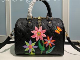 M46415 ルイヴィトン モノグM46415 ルイヴィトン モノグラム・アンプラント バッグ スーパーコピー 「LOUIS VUITTON」 23新作 LV × YK スピーディ・バンドリエール 25 ショルダーバッグラム・アンプラント 