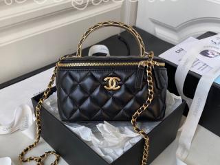 AP3383-1 シャネル バッグ スーパーコピー CHANEL 23秋冬 チェーン クラッチ ラムスキン レディース ショルダーバッグ