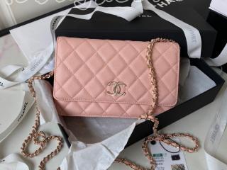 AP3336-1 シャネル バッグ スーパーコピー CHANEL 23新作 チェーンウォレット ラムスキン レディース ショルダーバッグ