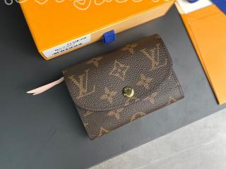 M62361-new ルイヴィトン モノグラム 財布 スーパーコピー 「LOUIS VUITTON」 23新作 ポルトモネ・ロザリ レディース 二つ折り財布