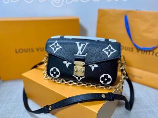 M46596 ルイヴィトン モノグラム・アンプラント バッグ スーパーコピー 「LOUIS VUITTON」 23新作 ポシェット・メティス EW レディース ショルダーバッグ