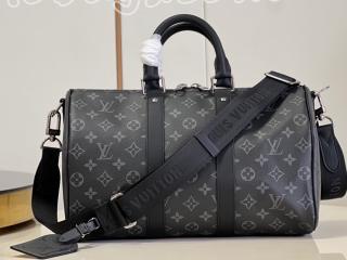 M46655 ルイヴィトン モノグラム・エクリプス バッグ コピー 「LOUIS VUITTON」 23新作 キーポル・バンドリエール 35 ボストンバッグ