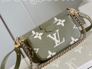 M22670 ルイヴィトン モノグラム・アンプラント バッグ スーパーコピー 「LOUIS VUITTON」 23新作 ミュルティ・ポシェット・アクセソワール レディース ショルダーバッグ