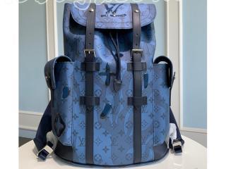 M22636 ルイヴィトン モノグラム･アクアガーデン バッグ スーパーコピー 「LOUIS VUITTON」 23新作 クリストファー MM メンズ バックパック