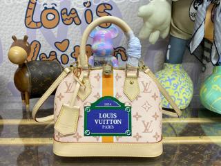 M23502 ルイヴィトン モノパナム バッグ コピー 「LOUIS VUITTON」 23新作 アルマ BB レディース ショルダーバッグ