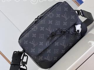 M46795 ルイヴィトン モノグラム・エクリプス バッグ スーパーコピー 「LOUIS VUITTON」 23新作 メッセンジャー・スティーマー メンズ ショルダーバッグ