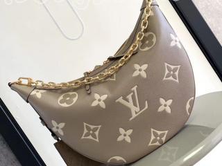 M46738 ルイヴィトン モノグラム・アンプラント バッグ スーパーコピー 「LOUIS VUITTON」 23新作 ループ・ホーボー レディース ショルダーバッグ