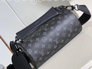 M46796 ルイヴィトン モノグラム・エクリプス バッグ スーパーコピー 「LOUIS VUITTON」 23新作 ソフト・ポロション PM メンズ ショルダーバッグ