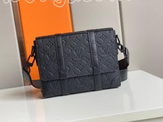 M57726 ルイヴィトン モノグラム・アンプラント バッグ コピー 「LOUIS VUITTON」 23新作 トランク・メッセンジャー PM メンズ ショルダーバッグ