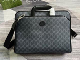 ‎700531 92THF 1000 グッチ バッグ スーパーコピー GUCCI 23新款 インターロッキングG ブリーフケース メンズ ショルダーバッグ