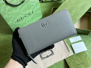 456117-7 グッチ 長財布 スーパーコピー GUCCI 23新款 〔GGマーモント〕ジップアラウンドウォレット ラウンドファスナー財布