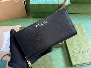 772642-1 グッチ 長財布 スーパーコピー 23新款 GUCCI スクリプト ジップアラウンドウォレット レディース ラウンドファスナー財布