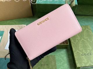 772642-2 グッチ 長財布 コピー 23新款 GUCCI スクリプト ジップアラウンドウォレット レディース ラウンドファスナー財布