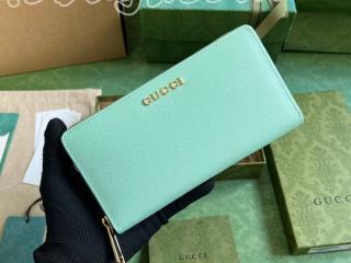 772642-3 グッチ 長財布 スーパーコピー 23新款 GUCCI スクリプト ジップアラウンドウォレット レディース ラウンドファスナー財布