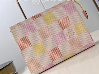 N40740 ルイヴィトン ダミエ バッグ コピー 「LOUIS VUITTON」 24新作 ポッシュ・トワレ レディース クラッチバッグ