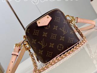 M47096 ルイヴィトン モノグラム バッグ スーパーコピー 「LOUIS VUITTON」 24新作 ジャストインケース レディース ショルダーバッグ