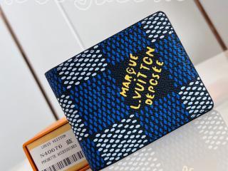 N40676 ルイヴィトン ダミエ･ヘリテージ 財布 コピー 「LOUIS VUITTON」 24新作 ポルトフォイユ･ミュルティプル メンズ 二つ折り財布