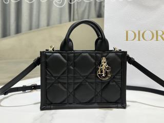 S5573OWHP-1 ディオール バッグ コピー 24新作 Dior Book Tote バッグ ミニ マクロカナージュ カーフスキン レディース トートバッグ