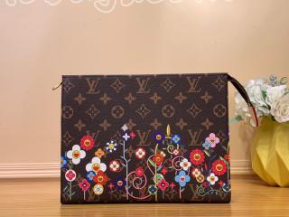 M14180 ルイヴィトン モノグラム バッグ スーパーコピー 「LOUIS VUITTON」 新作 LV × TM ポッシュ・トワレ NM クラッチバッグ