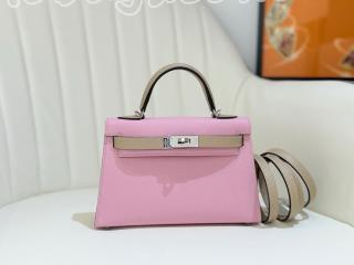 エルメス ケリーミニ2 バッグ スーパーコピー HERMES Mini Kelly 19cm 外縫い レディース ショルダーバッグ