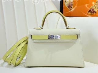 エルメス ケリーミニ2 バッグ スーパーコピー HERMES Mini Kelly 19cm 外縫い レディース ショルダーバッグ