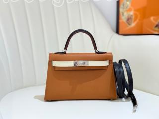 エルメス ケリーミニ2 バッグ スーパーコピー HERMES Mini Kelly 19cm 外縫い レディース ショルダーバッグ