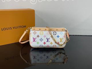 M13404 ルイヴィトン モノグラム・マルチカラー バッグ スーパーコピー 「LOUIS VUITTON」 25新作 LV × TM ポシェット･アクセソワール ショルダーバッグ