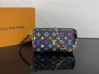 M13663 ルイヴィトン モノグラム・マルチカラー バッグ コピー 「LOUIS VUITTON」 25新作 LV × TM ポシェット･アクセソワール ショルダーバッグ