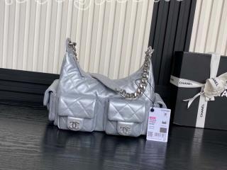 AS5339-8 シャネル バッグ スーパーコピー CHANEL 25新作 ラージ ホーボー バッグ シャイニー ラムスキン レディース ショルダーバッグ 6色可選択