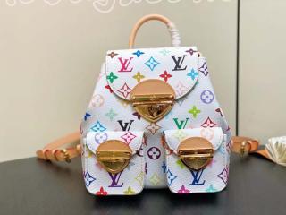 M13081 ルイヴィトン モノグラム・マルチカラー バッグ コピー 「LOUIS VUITTON」 25新作 LV × TM ヴェニス レディース バックパック