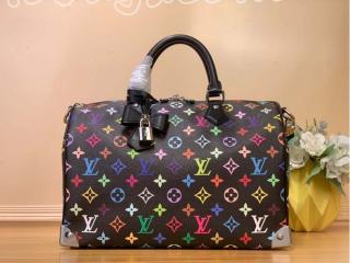 M13257 ルイヴィトン モノグラム・マルチカラー バッグ コピー 「LOUIS VUITTON」 25新作 LV × TM スピーディ･バンドリエール 30 ショルダーバッグ