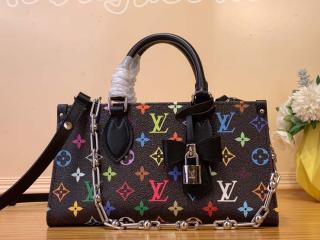 M13260 ルイヴィトン モノグラム・マルチカラー バッグ スーパーコピー 「LOUIS VUITTON」 25新作 LV x TM オンザゴー EW レディース ショルダーバッグ